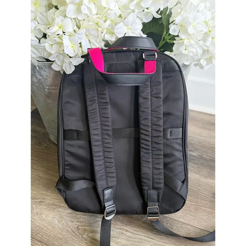 American Tourister x SJP Sarah Jessica Parker RFID Backpack NWT Black Pink